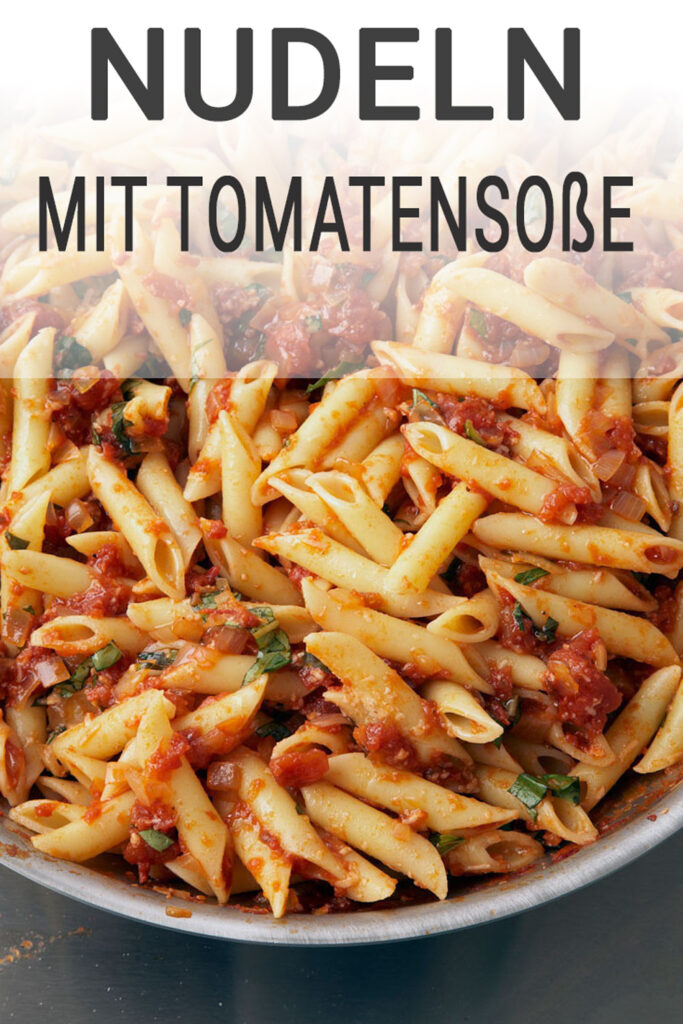 Stressfreies Kochen: Nudeln mit Tomatensoße